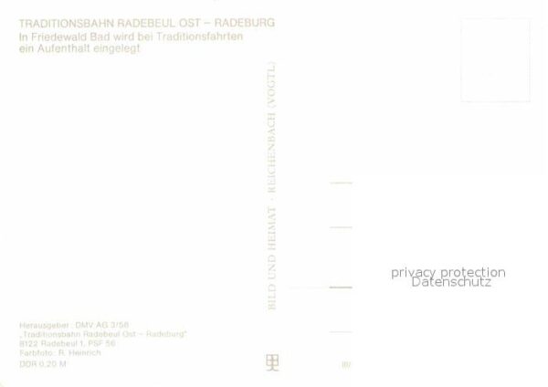 Lokomotive Traditionsbahn Radebeul Ost Radeburg Fr – Bild 2