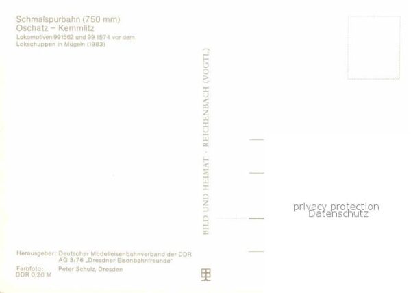 Lokomotive Schmalspurbahn Oschatz-Kemmlitz Lokschu – Bild 2
