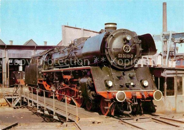 Lokomotive Dampflokomotive 03 0010-3 Stralsund