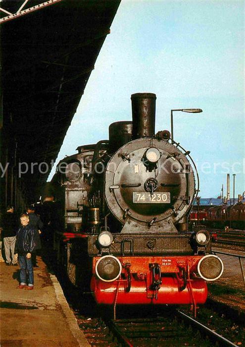 Lokomotive Personenzugtenderlokomotive 741230 Bahn