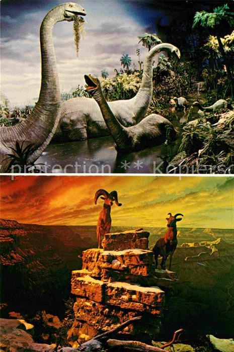 Dinosaurier Ziegen Disneyland