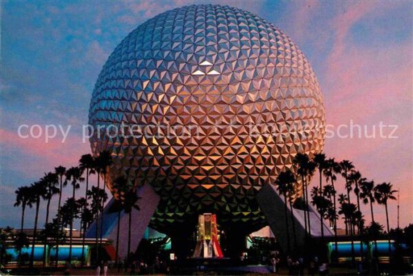 Walt Disney World Spaceship Earth Geosphere