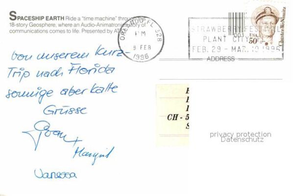 Walt Disney World Spaceship Earth Geosphere – Bild 2