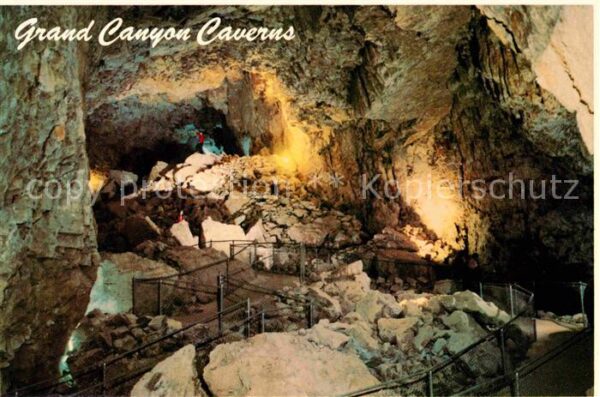 Hoehlen Caves Grottes Grand Canyon Caverns Dinosaur City Ariz