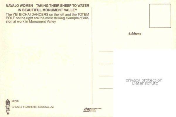 Indianer Native American Navajo Women Sheep Monument Valley Ariz – Bild 2