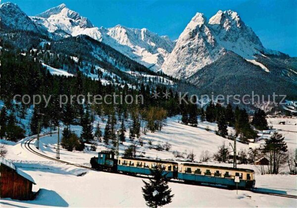 Zahnradbahn Bayerische Zugspitzbahn Hammersbach Zug