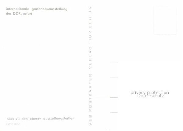 Gartenbauaustellung Erfurt Obere Ausstellungshallen – Bild 2