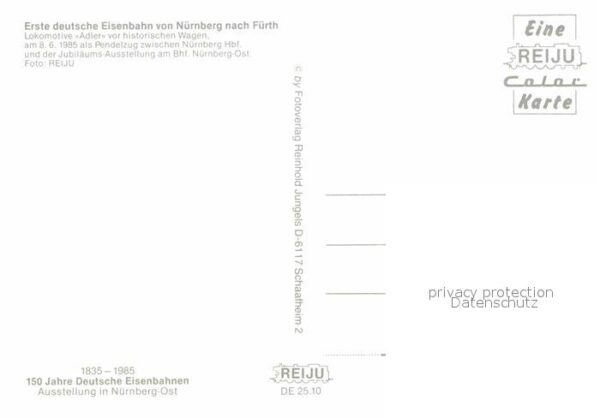 Lokomotive Adler Nürnberg – Bild 2