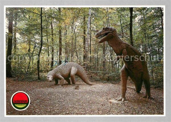 Dinosaurier Scelidosaurus Ceratosaurus Saurierpark