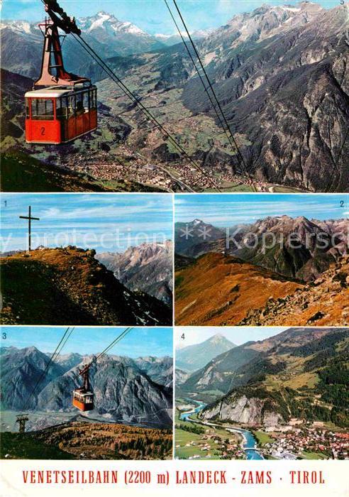 Seilbahn Venet Landeck Zams Venetkreuz Grabbergg