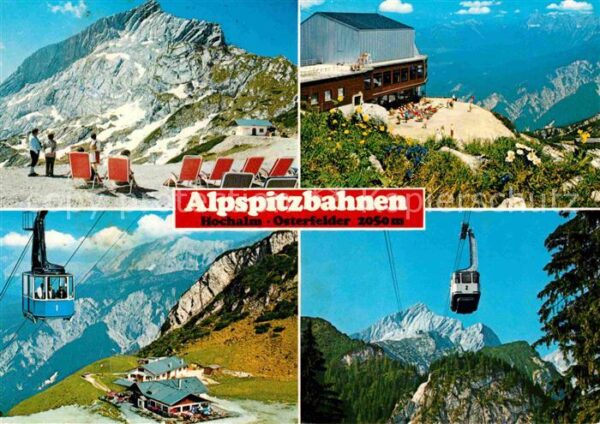 Seilbahn Alpspitzbahnen Hochalm Osterfelder Garm
