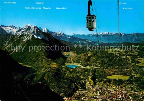 Seilbahn Karwendel Mittenwald Lautersee Ferchens
