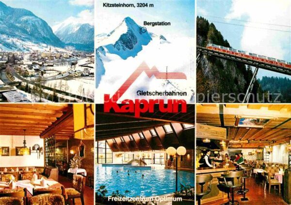 Zahnradbahn Kaprun Kitzsteinhorn Maiskogel Freizeit