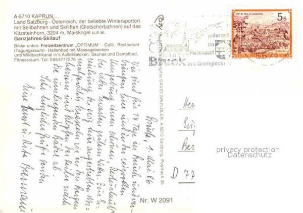 Zahnradbahn Kaprun Kitzsteinhorn Maiskogel Freizeit – Bild 2