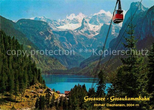 Seilbahn Gosaukamm Gosausee Hoher Dachstein