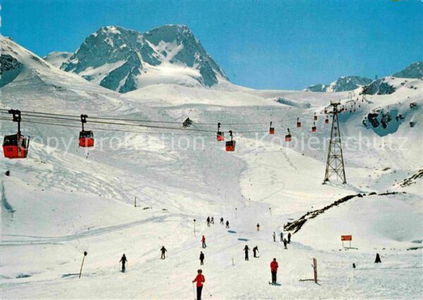 Seilbahn Stubaier Gletscherbahn Schaufelspitze M
