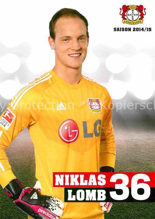 Fussball Bayer Leverkusen Niklas Lomb Torwart