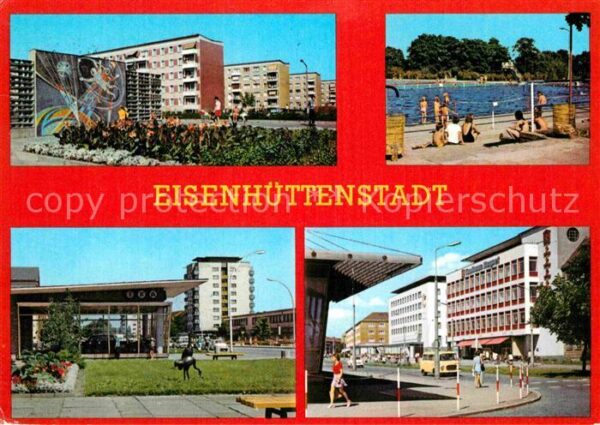 Eisenhuettenstadt Schwimmbad Leninallee Fröberling-Wohnko