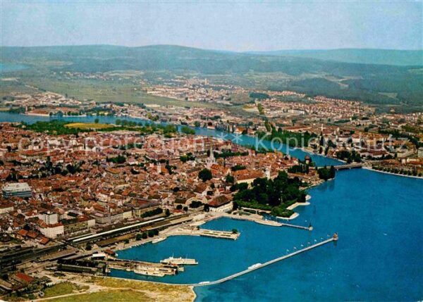 Konstanz Bodensee Fliegeraufnahme