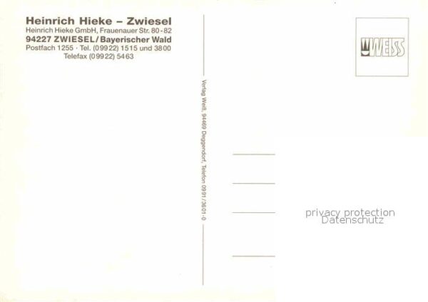 Zwiesel Niederbayern Bayerwald Bärwurzerei Hiek Zwiesel – Bild 2