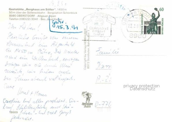 Oberstdorf Berghaus am Söller – Bild 2