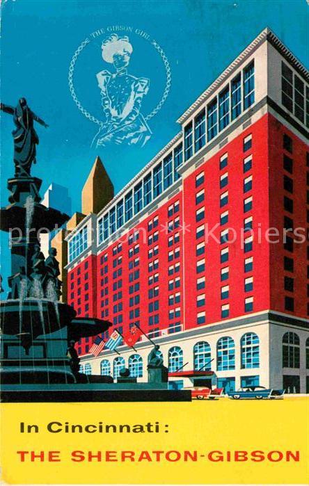 Cincinnati Ohio The Sheraton Gibson Hotel
