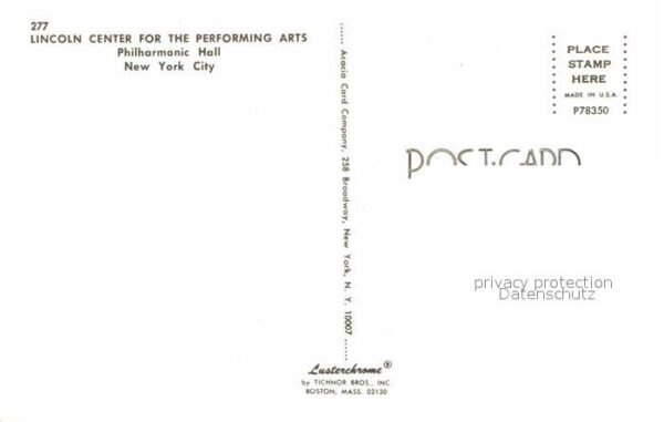 New York City Lincoln Center for the Performing Arts – Bild 2