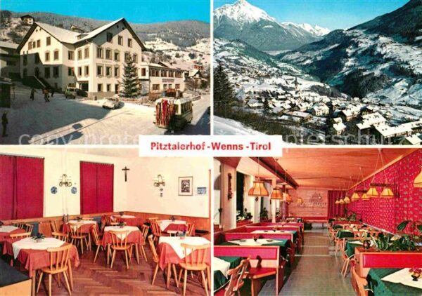 Wenns Pitztal Tirol Gasthof Pitztalerhof Gasträume Panorama