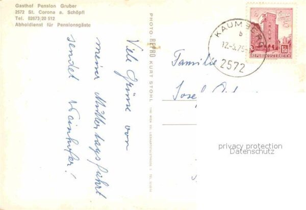 St Corona Wechsel Gasthof Pension Gruber Gaststube Panora – Bild 2