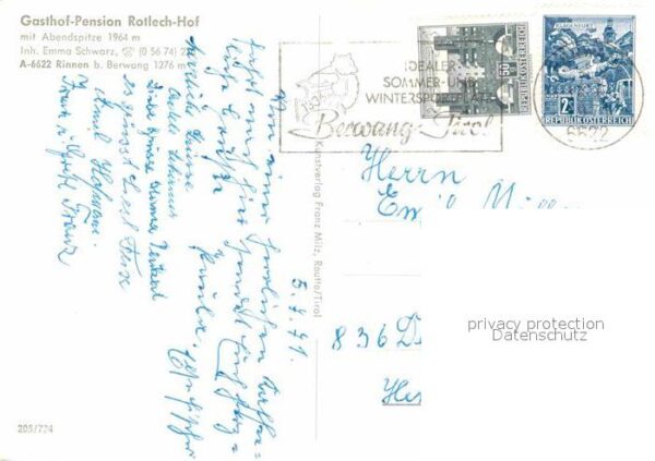 Rinnen Tirol Gasthof Rotlech Hof – Bild 2