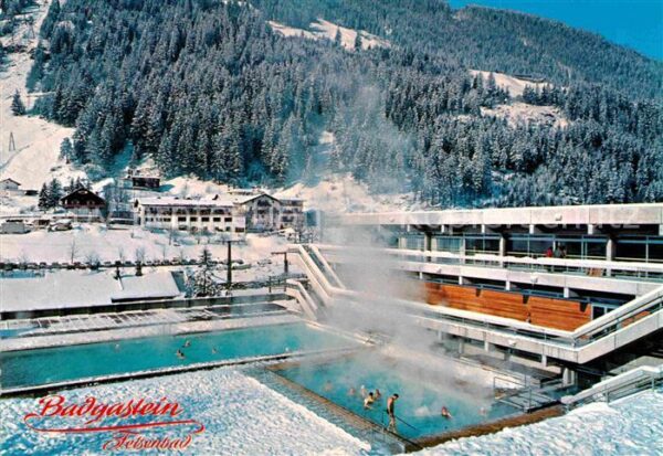 Badgastein Felsenbad Bewegungsbecken mit Sprudel