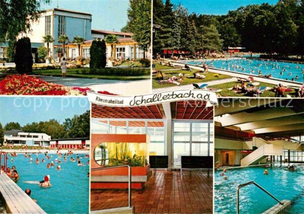 Bad Schallerbach Kurhaus Hallenbad Freibad