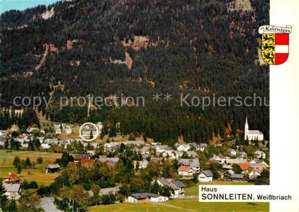 Weissbriach Panorama Haus Sonnleiten