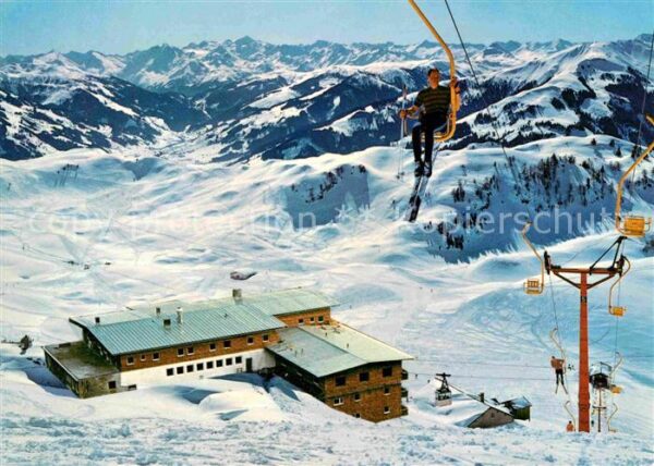 Kitzbuehel Tirol Kitzbüheler Horn Sessellift Alpenhaus H
