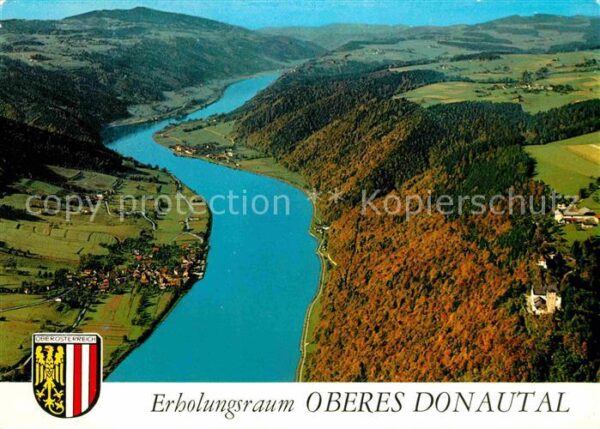 Donautal mit Schloss Marsbach Wesenufer Nieder u