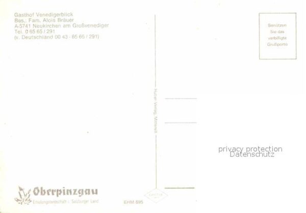 Neukirchen Grossvenediger Gasthof Venedigerblick Gastraum Terrass – Bild 2