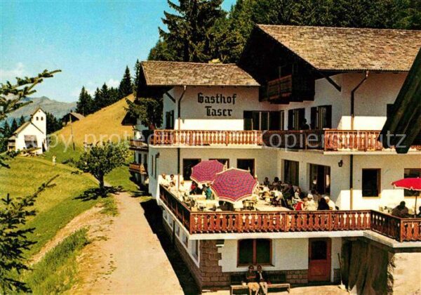 Schenna Meran Gasthof Taser Terrasse
