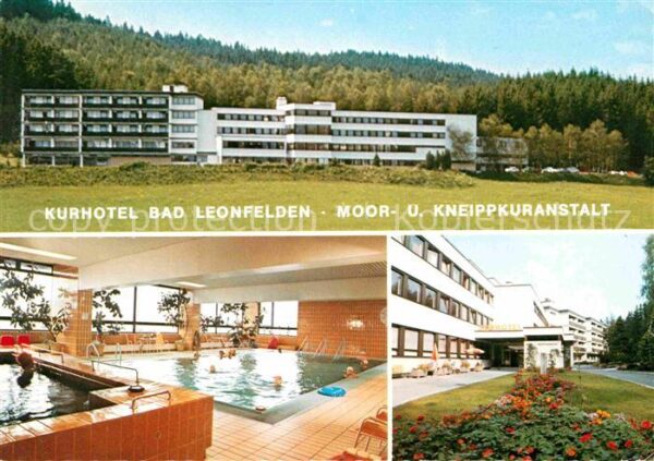 Bad Leonfelden Kurhotel Hallenbad Park