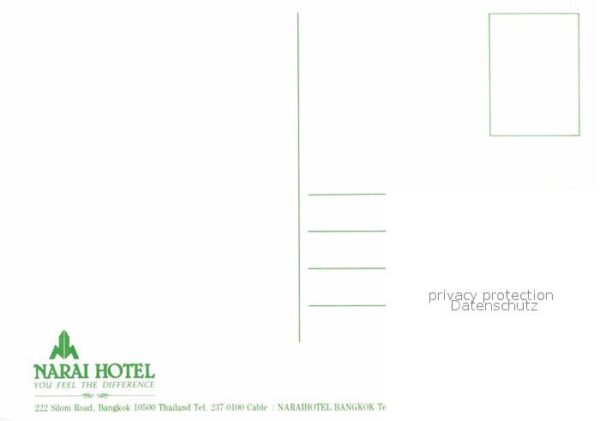 Bangkok The Narai Hotel – Bild 2