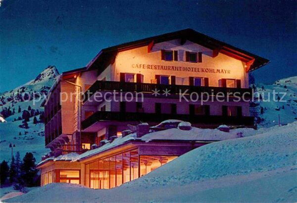 Obertauern Cafe Restaurant Hotel Kohlmayr