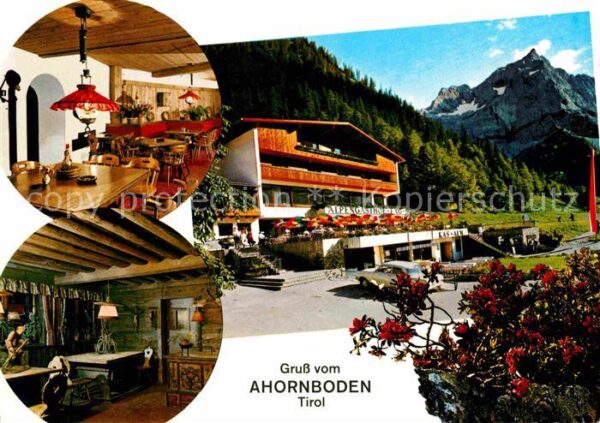 Eng Hinterriss Tirol Alpengasthof Eng mit Gr Ahornboden