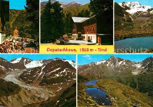 Kaunertal Gepatschhaus Weisseespitze Fluchtkogel