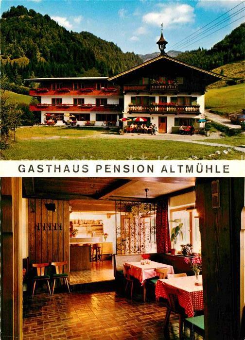 Kirchdorf Gasteig Gasthaus Pension Altmühle Gaststube