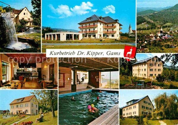 Bad Gams Kurhotel Dr Kipper Kurpark Gams Cafe Ha