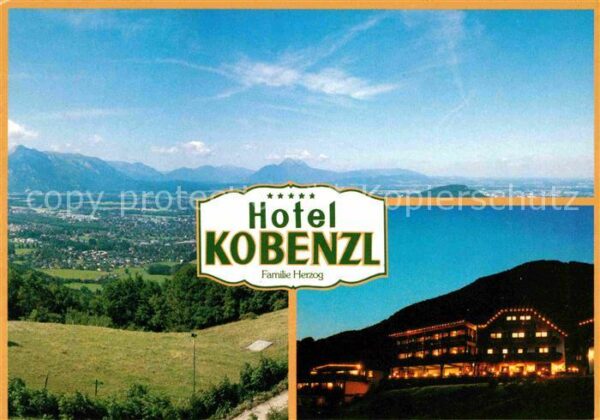 Salzburg Oesterreich Panorama Hotel Kobenzl