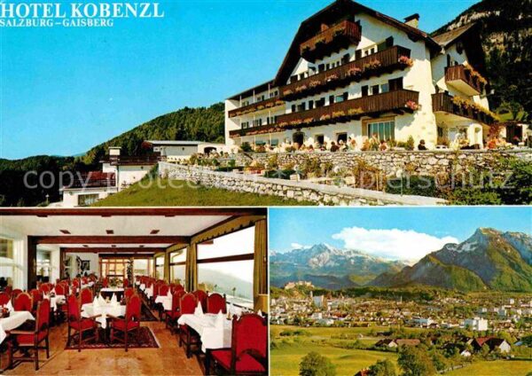 Gaisberg Hotel Koblenzl Speisesaal Panorama
