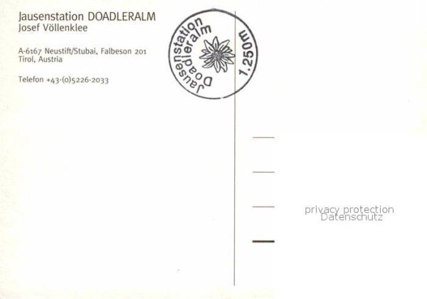 Neustift Stubaital Tirol Jausenstation Doadleralm – Bild 2