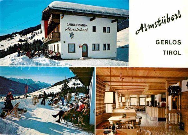 Gerlos Jausenstation Almstüberl Gastraum
