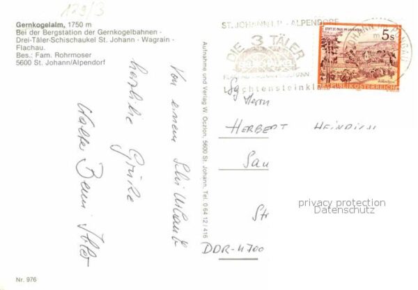 St Johann Pongau Gernkogelalm – Bild 2