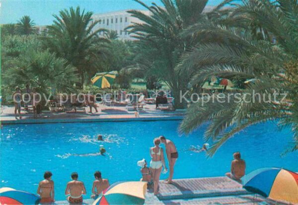 SOUSSE  Tunesie Hotel Marhaba La piscine et les jardins